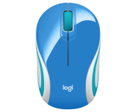 Logitech M187 Mini niebieska - 77086 - zdjęcie 1